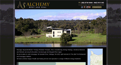 Desktop Screenshot of alchemybodyandsoul.com